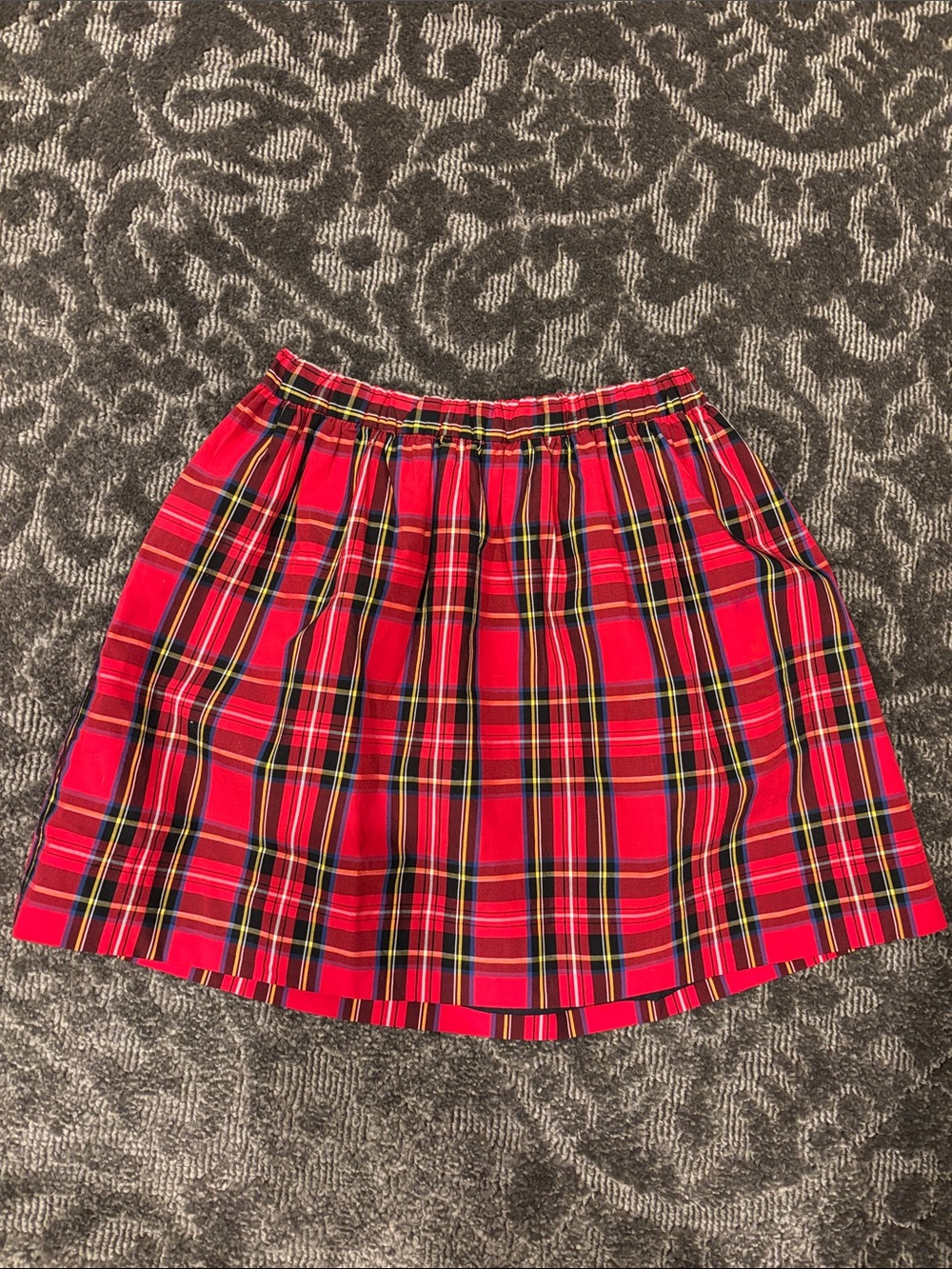 Crewcuts Red Tartan Plaid Skirt